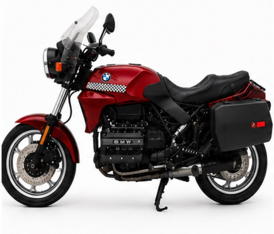 1993 BMW K75 – Classic “Flying Brick” – 34,600 Miles – Hard Luggage