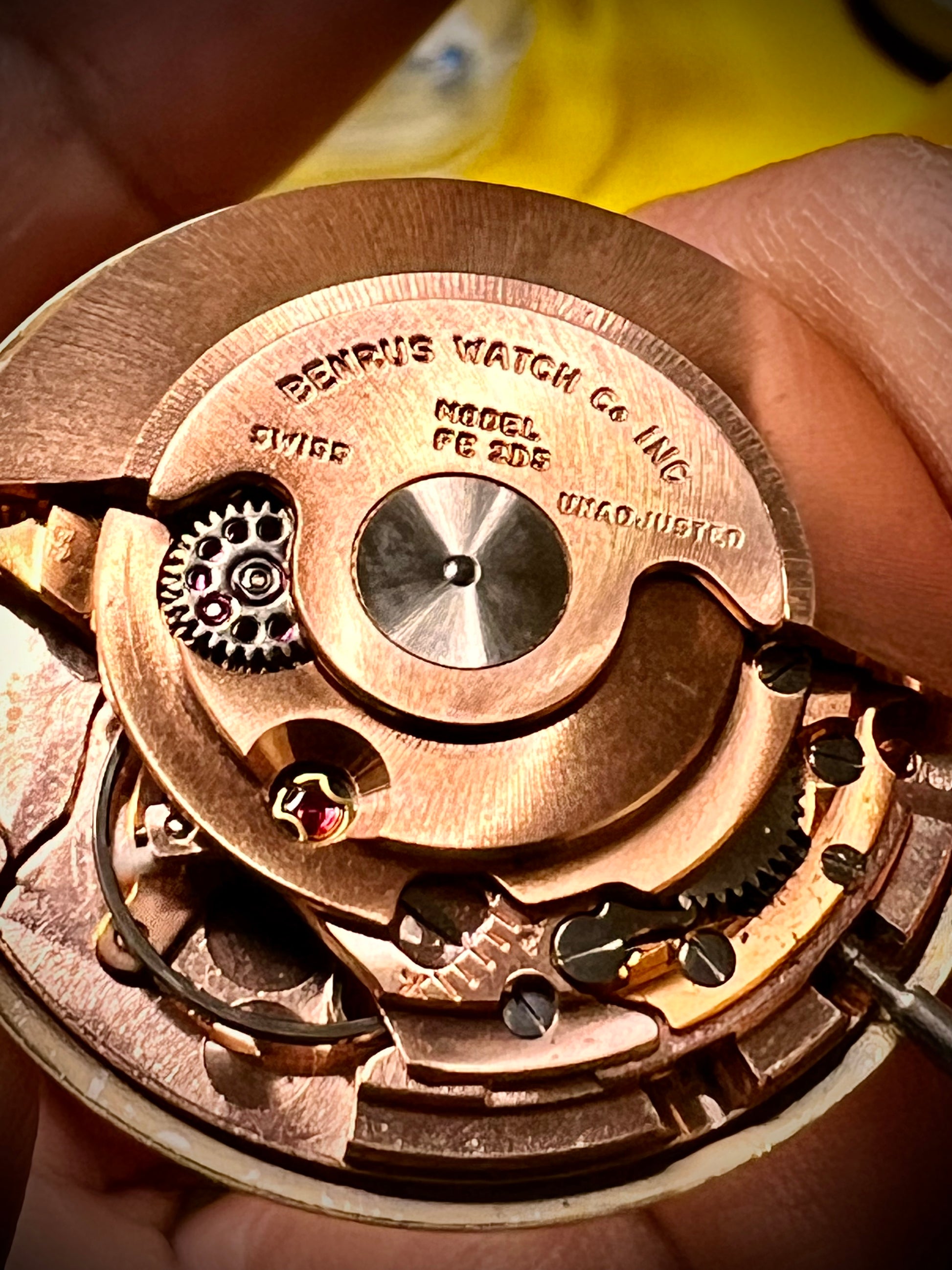 R#961 Benrus 39 jewel watch