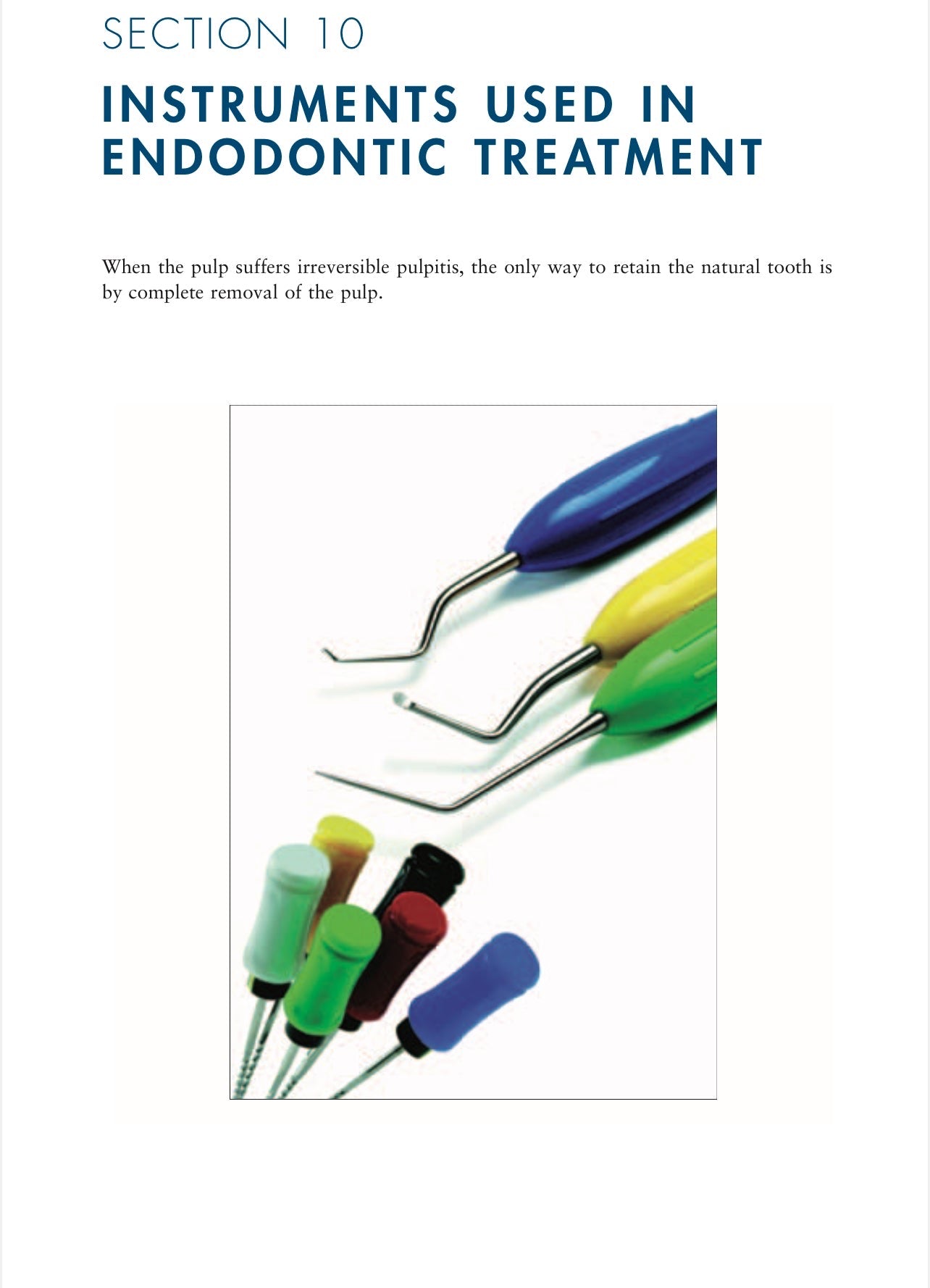 BASIC GUIDE TO DENTAL INSTRUMENTS 18 SECTIONS educational Program Series Section 1-18