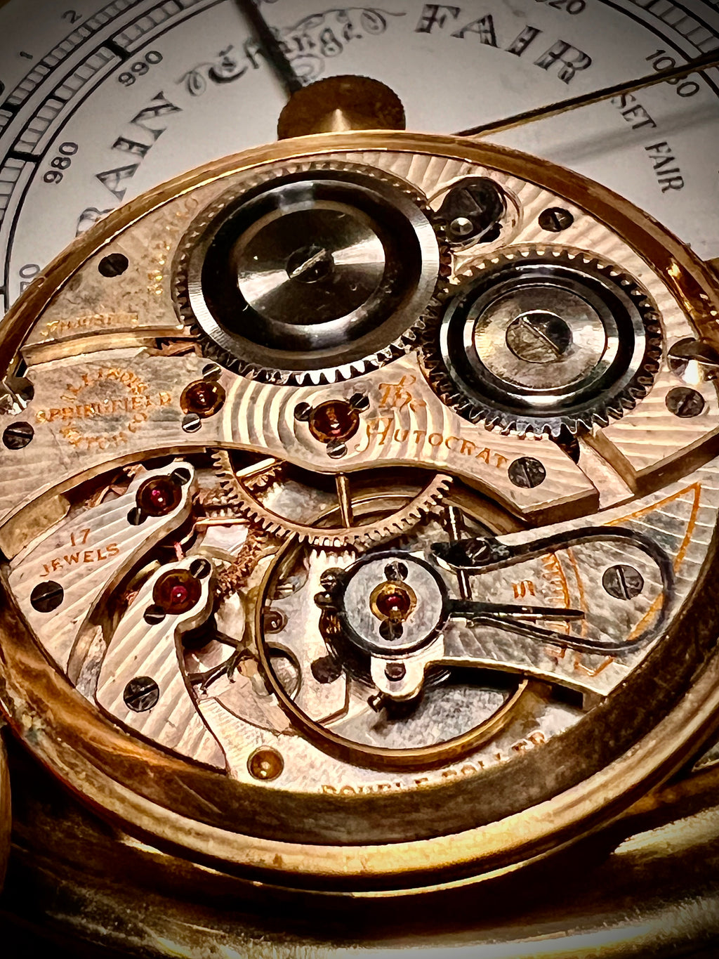 #1201 Illinois Aristocrat Watch Rose Gold Filled Wandsworth Case Excellent 17J Movement wedding gift watch