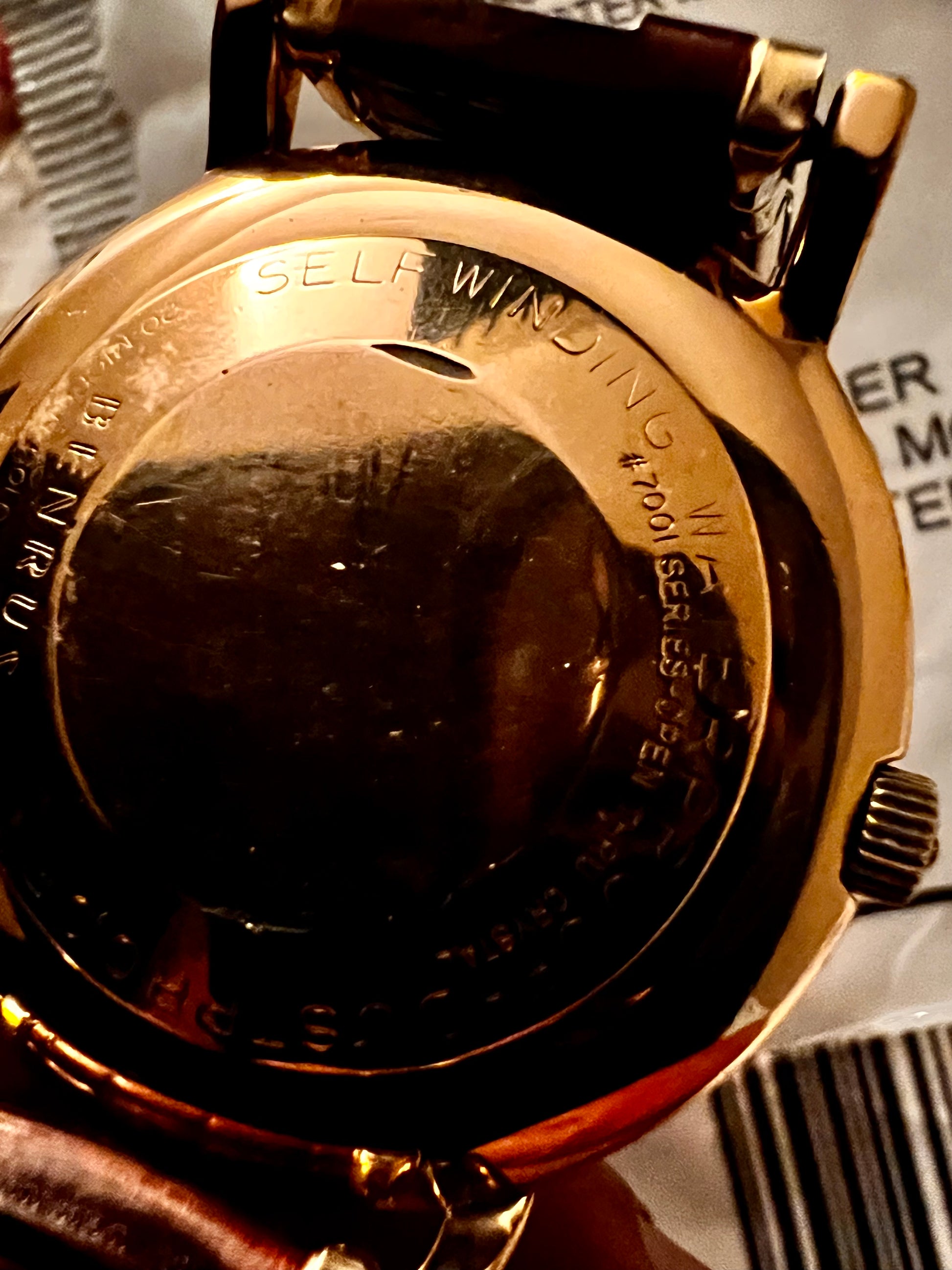 R#961 Benrus 39 jewel watch