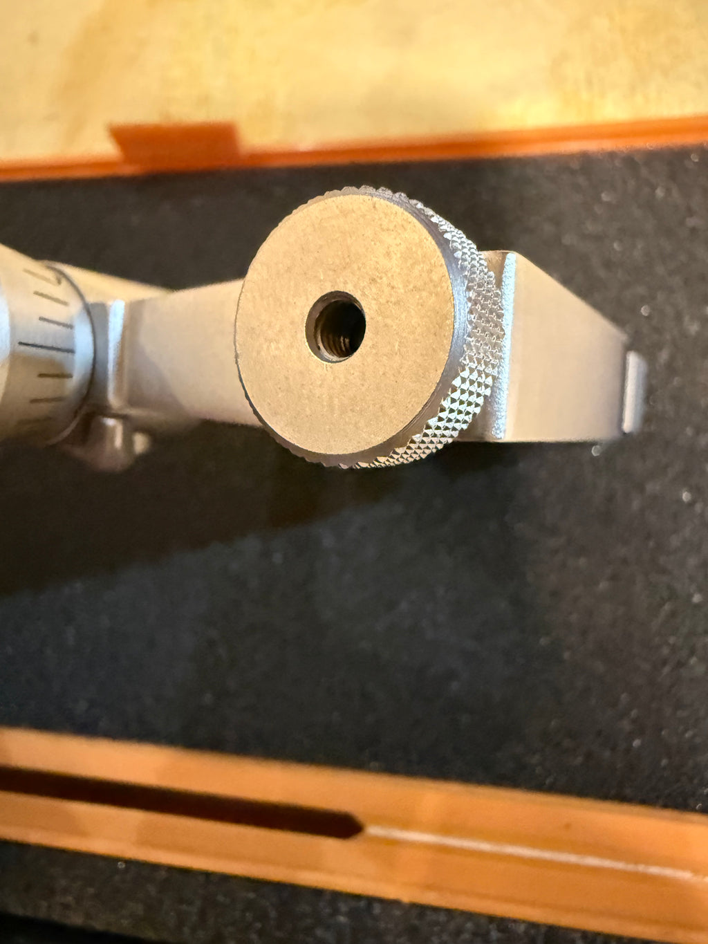 #01 Mitutoyo 117-107 Uni-Mike Micrometer 0-1” .0001” Interchangeable Anvil