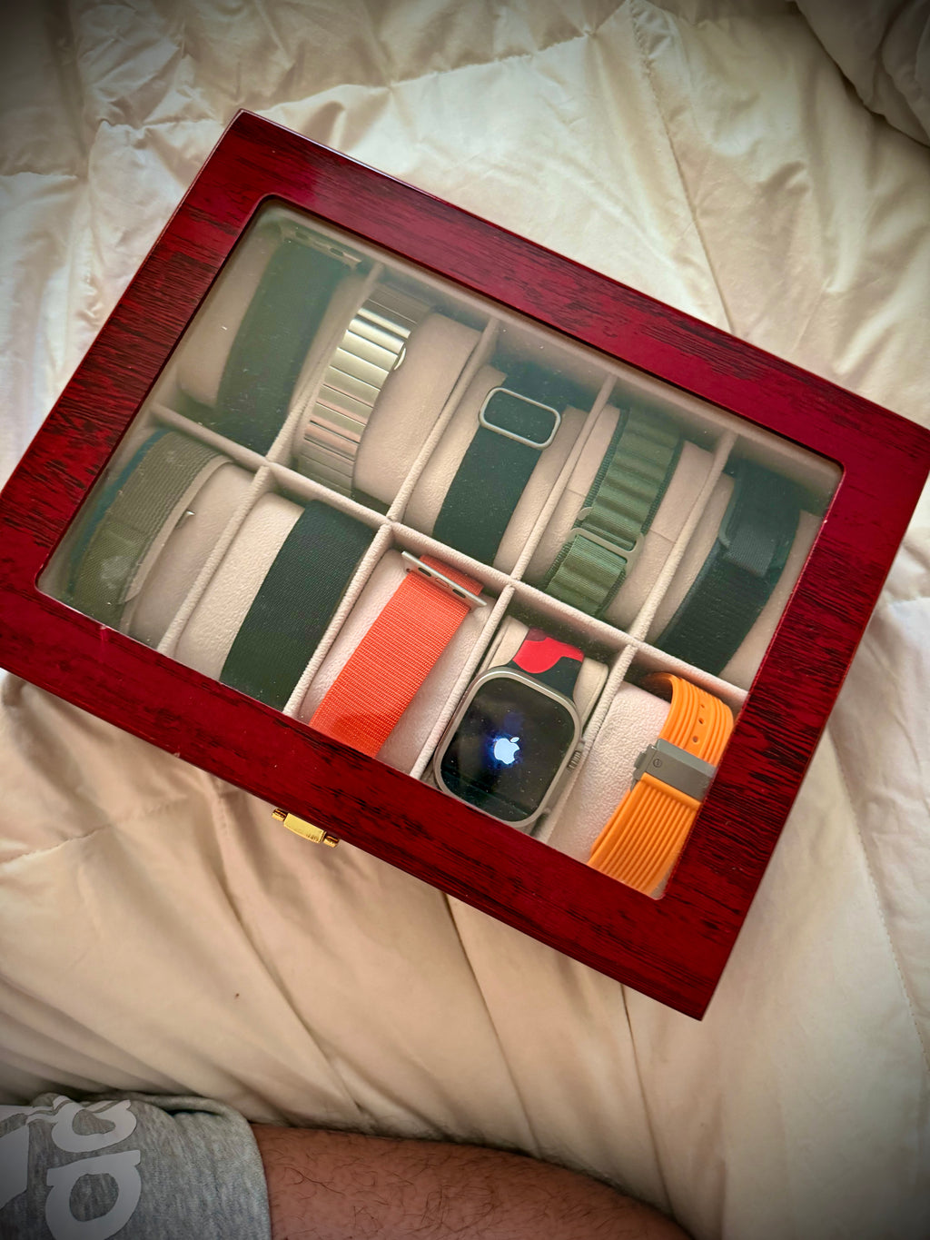 #001 Apple Watch Ultra [GPS + Cellular 49mm] Titanium Case with Midnight Ocean Band, One Size
1K+ bought in past month