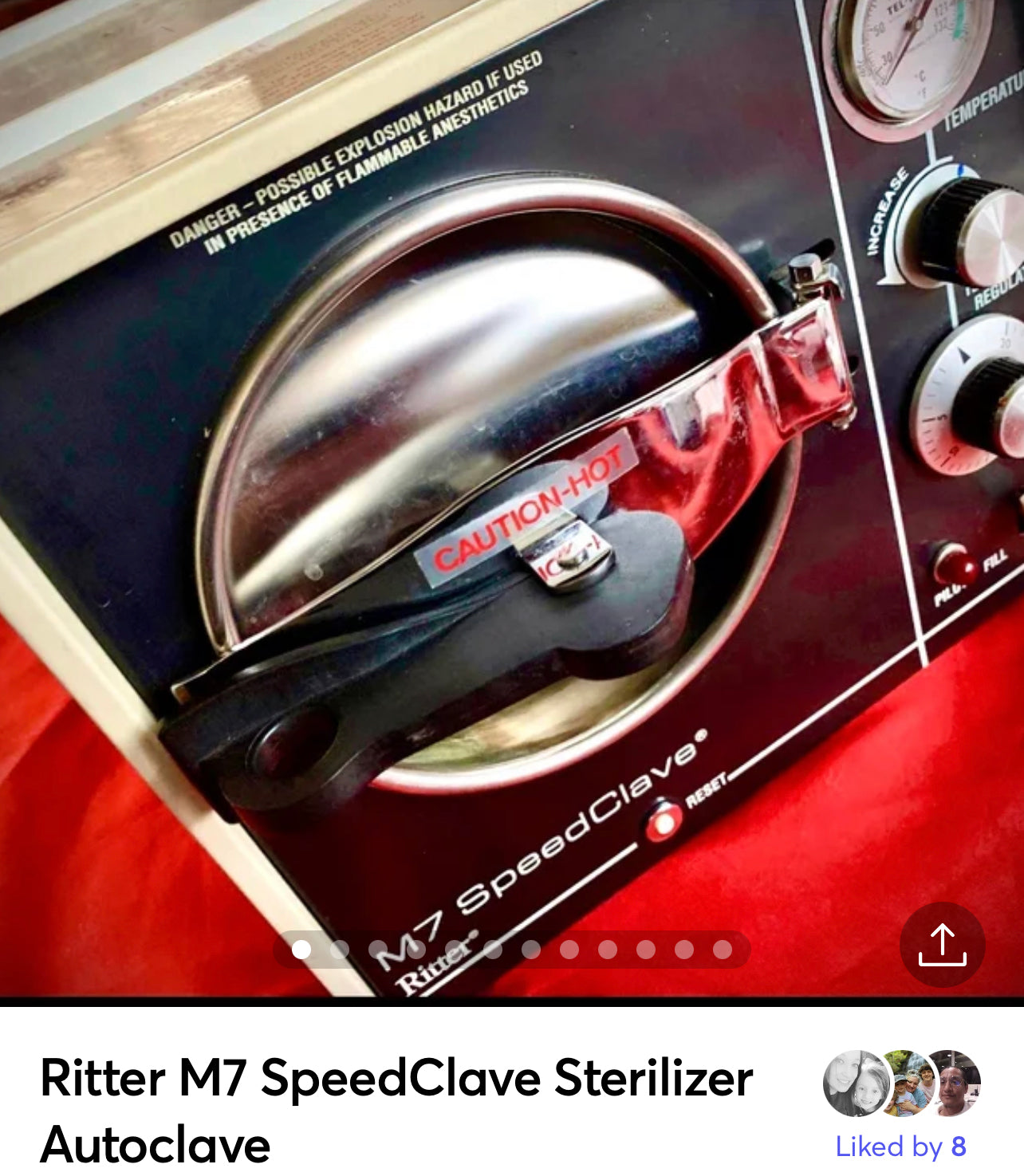 Ritter M7 SpeedClave Sterilizer Autoclave for dental and surgical instruments Made in USA