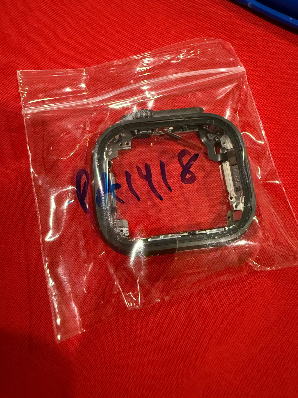 PA#1418 Apple Watch Ultra 2 49mm Black (LTE) Main Shell Housing Replacement  Parts