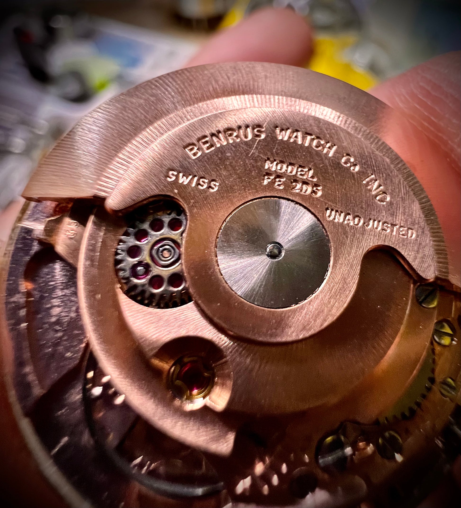 R#961 Benrus 39 jewel watch