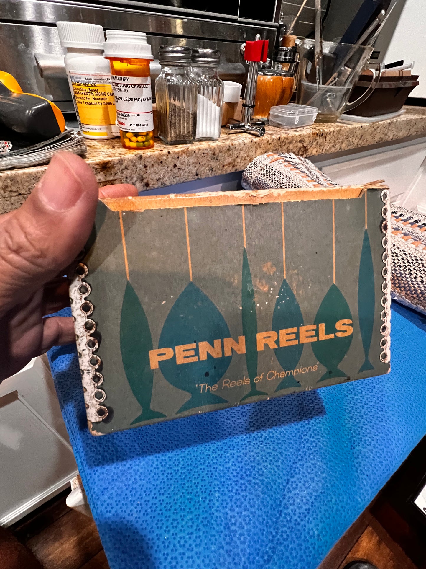 Penn 285 Fishing Reel, Deep Sea, Saltwater In Original Box