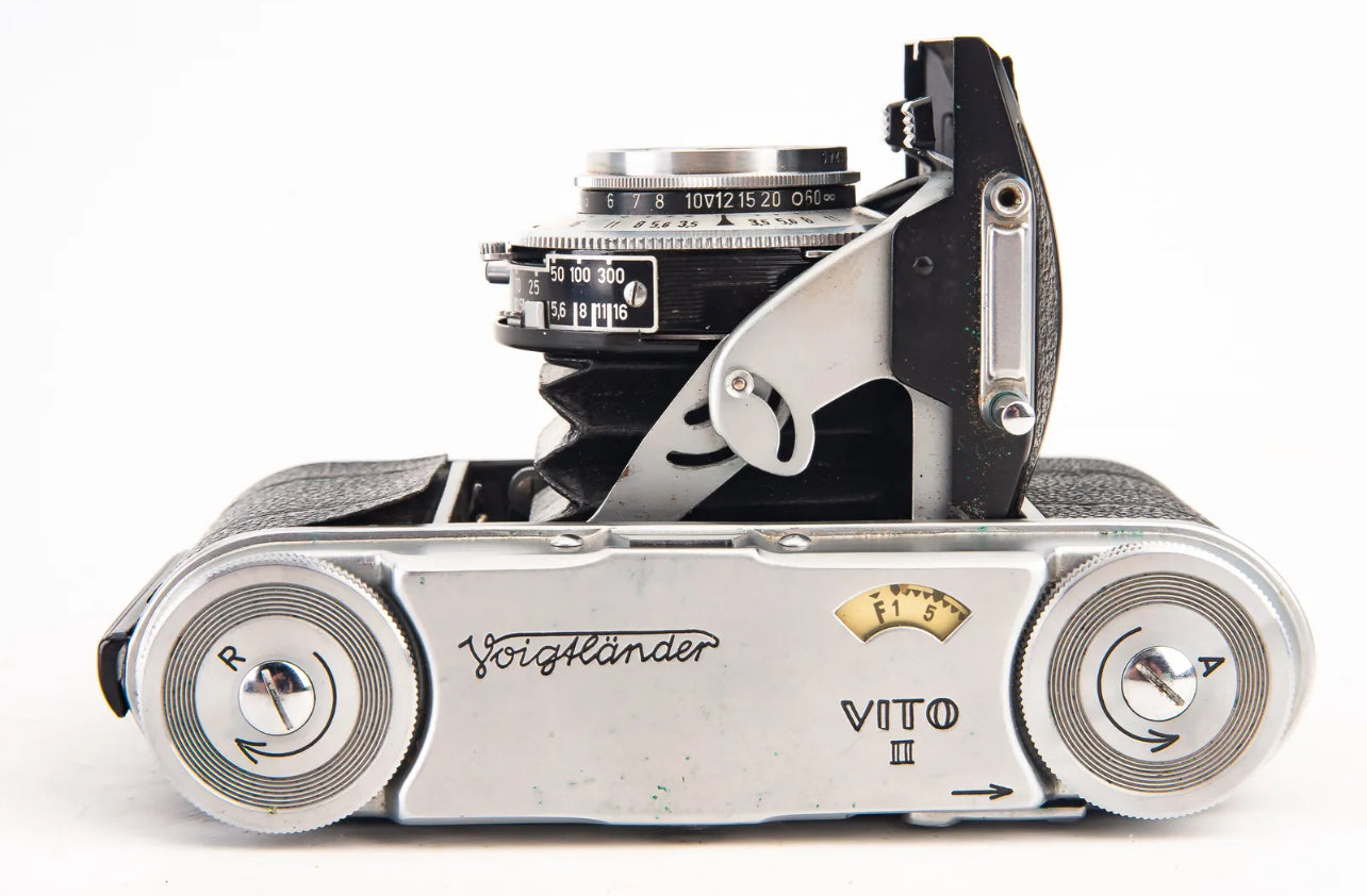 Voigtlander Vito II 35mm Film Camera with Color-Skopar 50mm f3.5 Lens V24