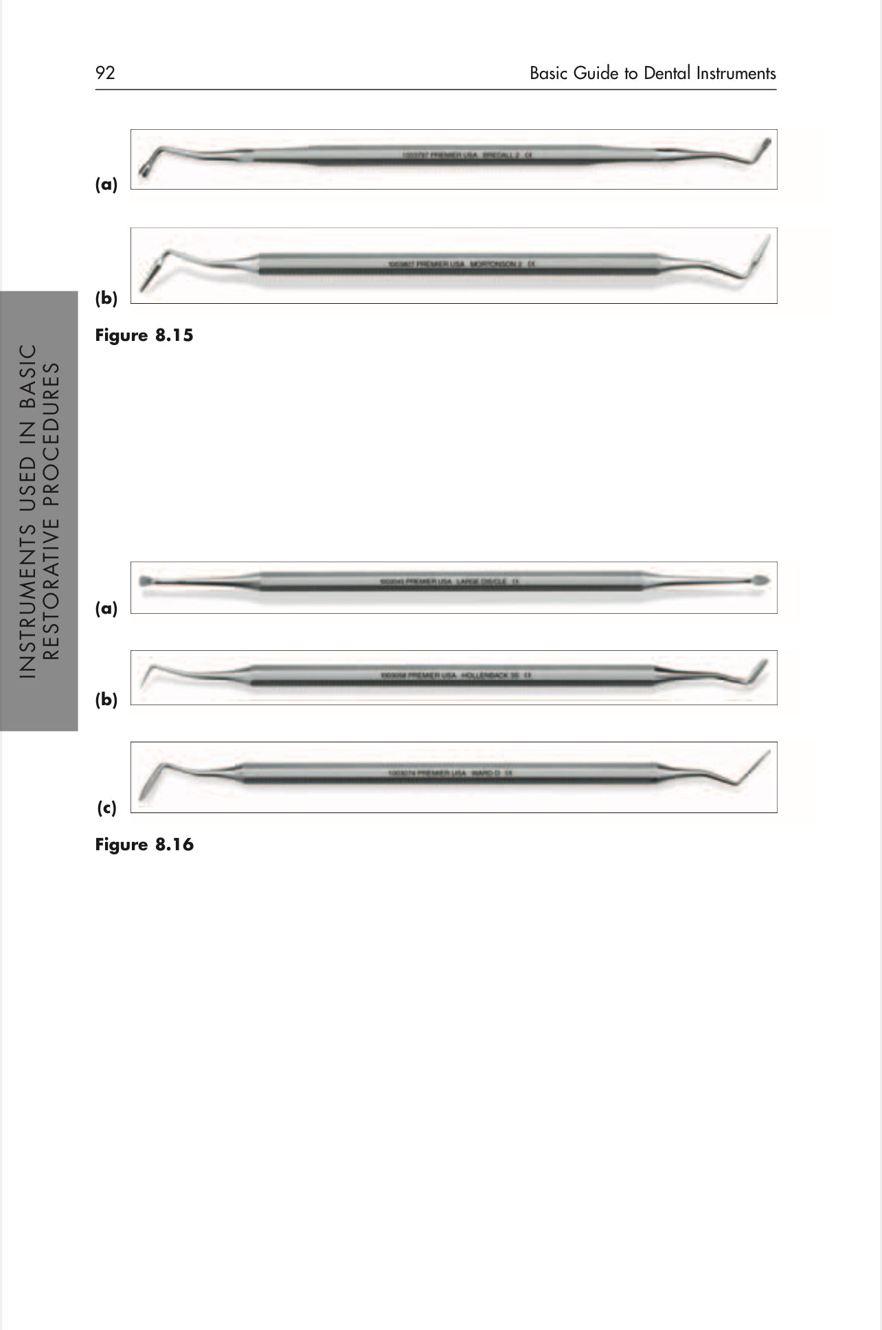 KIMAW BASIC GUIDE TO DENTAL INSTRUMENTS 18 SECTIONS Program Series Section 1-15 LIMITED TIME OF 30 days acess for anyone please take advantage