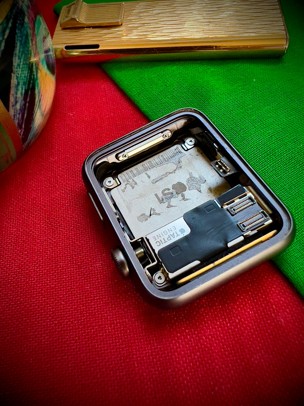 #1093 Repair Part Housing for Apple Watch (A1554) 1st Gen NO Display space grey  42mm 7000 series