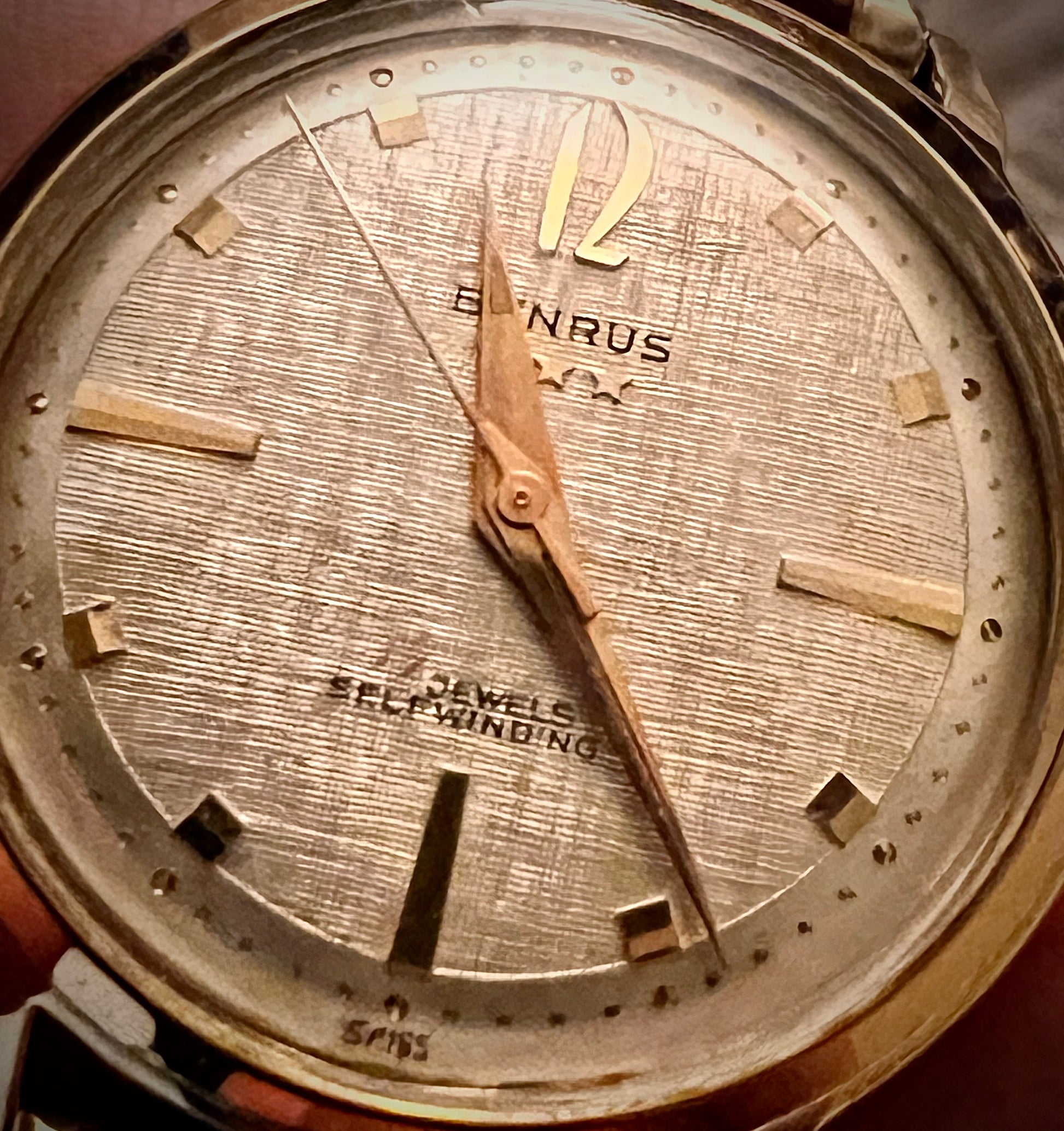 R#961 Benrus 39 jewel watch