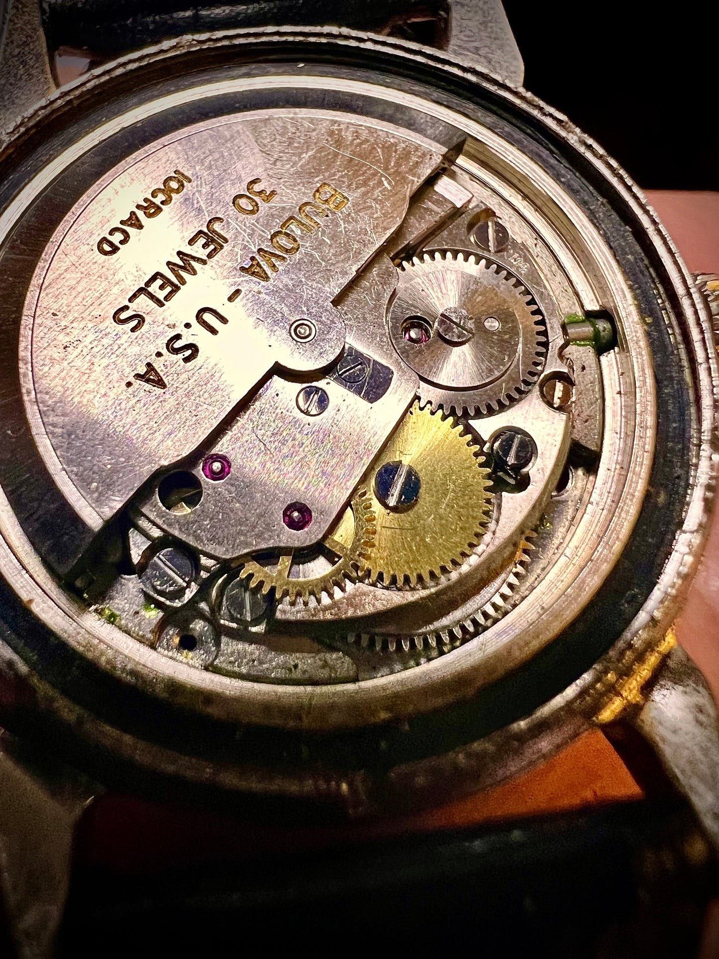 #365 Vintage BULOVA  30 Jewls automatic working