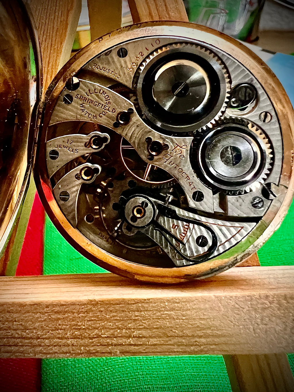 #1201 Illinois Aristocrat Watch Rose Gold Filled Wandsworth Case Excellent 17J Movement wedding gift watch