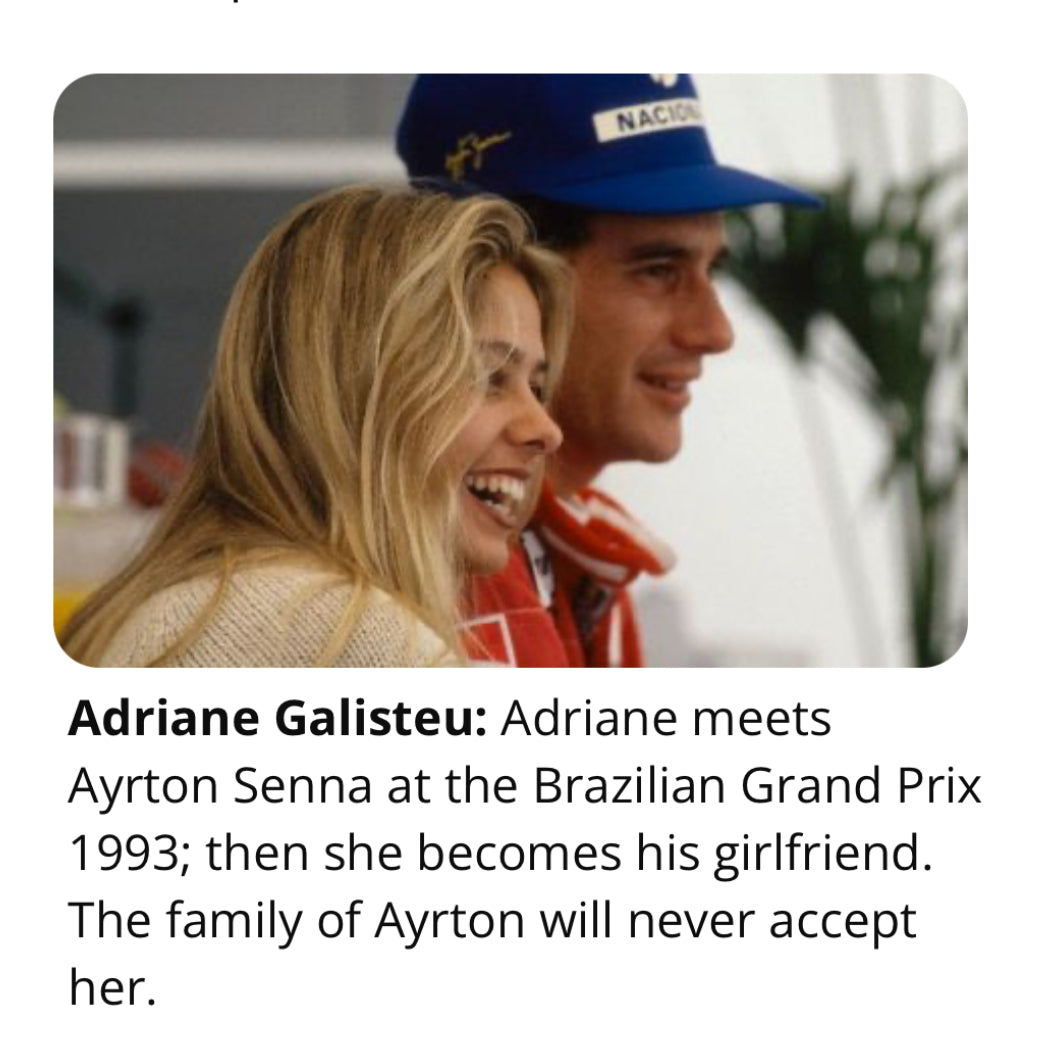 Ayrton Senna Brazilian race driver 3 times formula 1 world champion