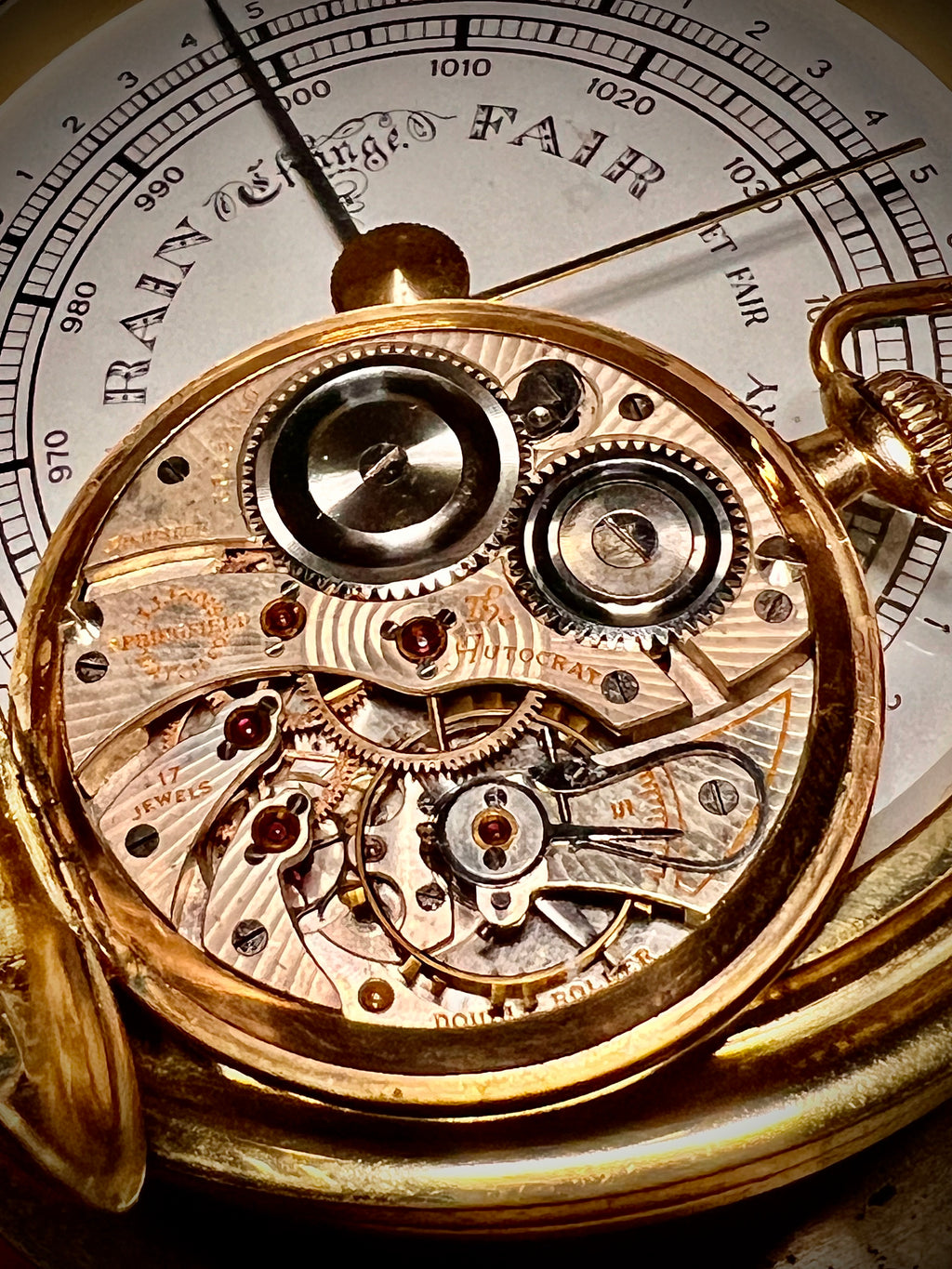 #1201 Illinois Aristocrat Watch Rose Gold Filled Wandsworth Case Excellent 17J Movement wedding gift watch