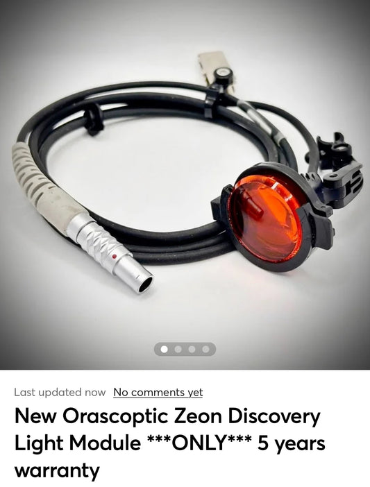 New Orascoptic Zeon Discovery Light Module ***ONLY*** 7 years warranty