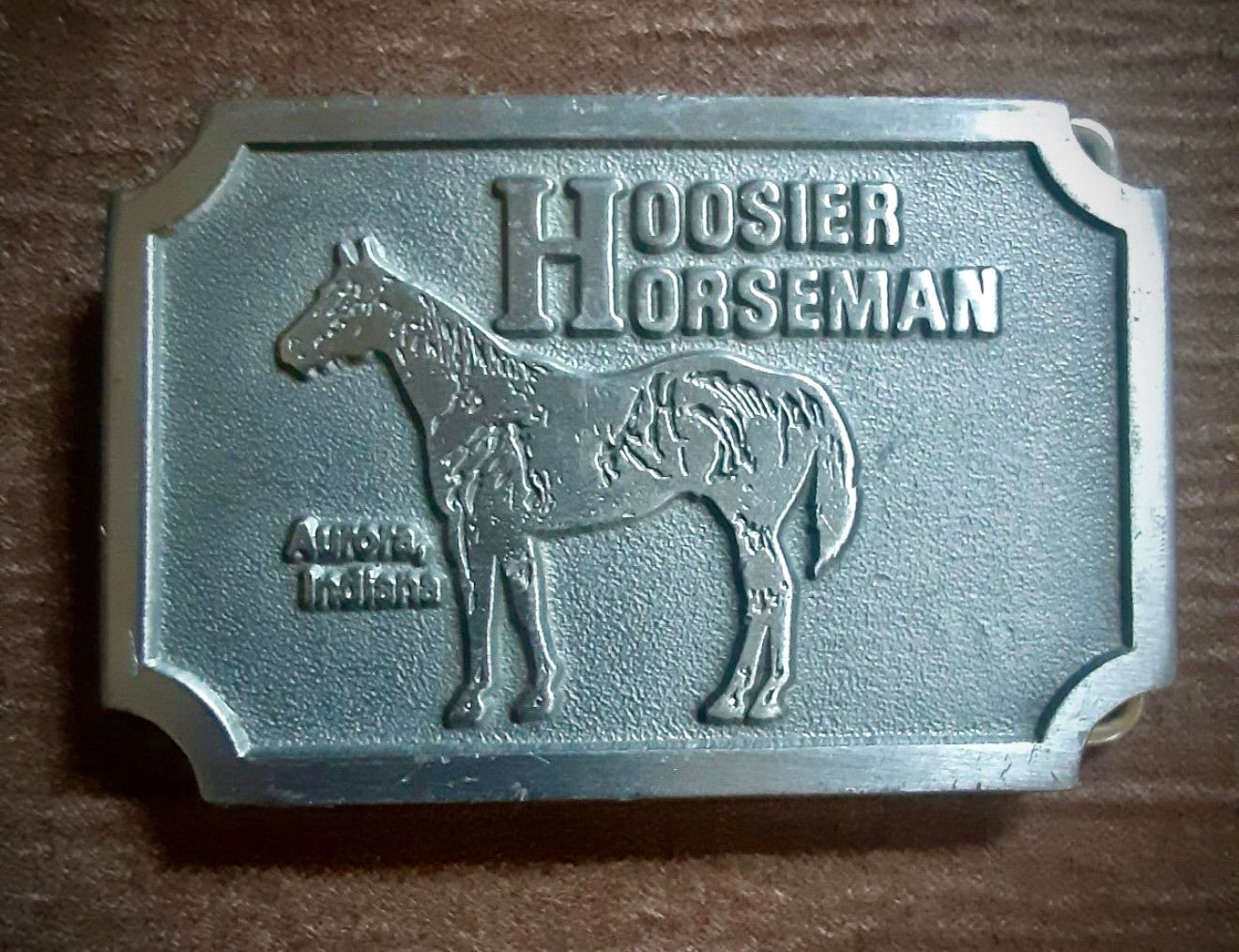 Belt Buckle Made in USA HOOSIER HORSEMAN