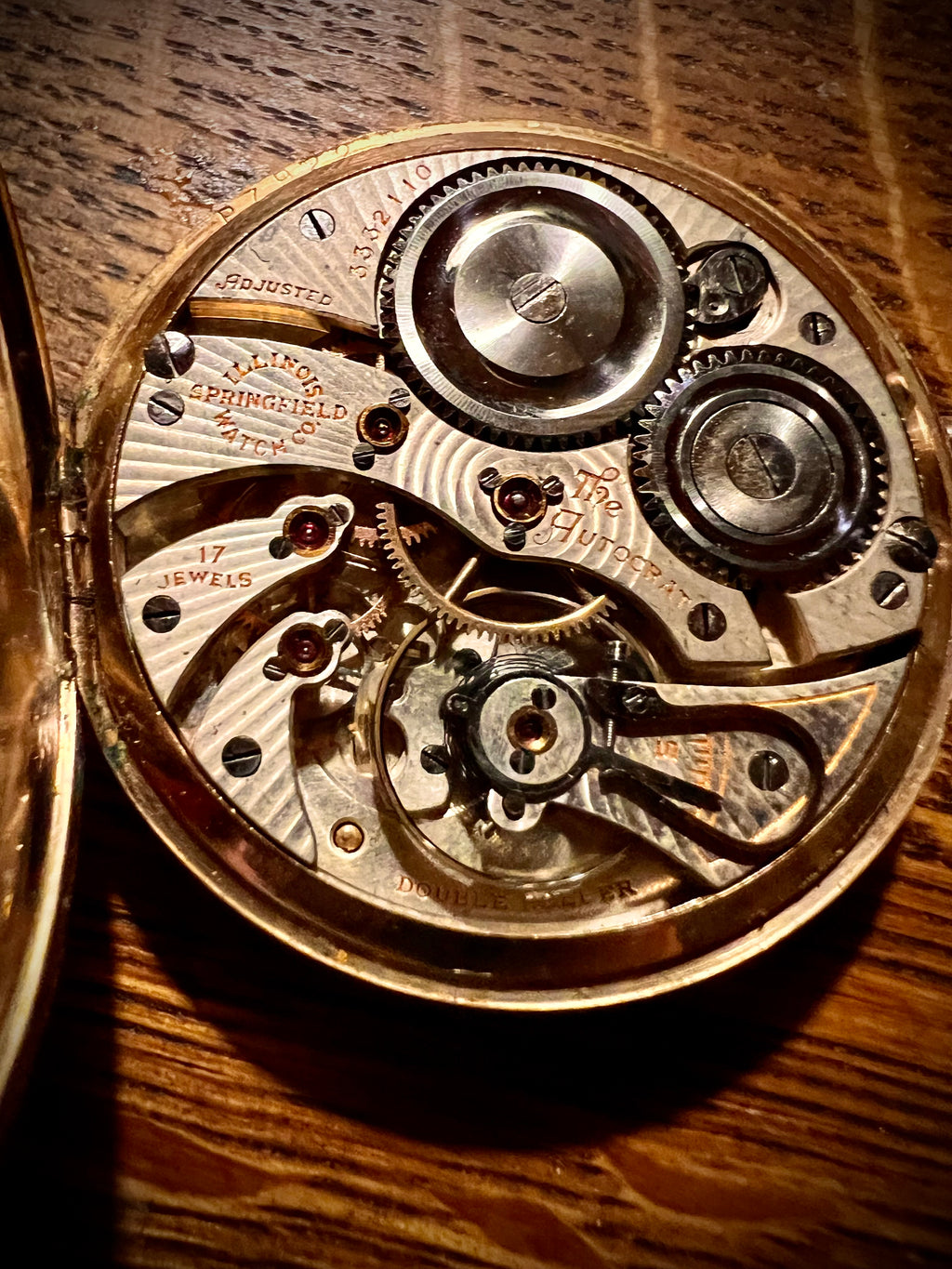 #1201 Illinois Aristocrat Watch Rose Gold Filled Wandsworth Case Excellent 17J Movement wedding gift watch