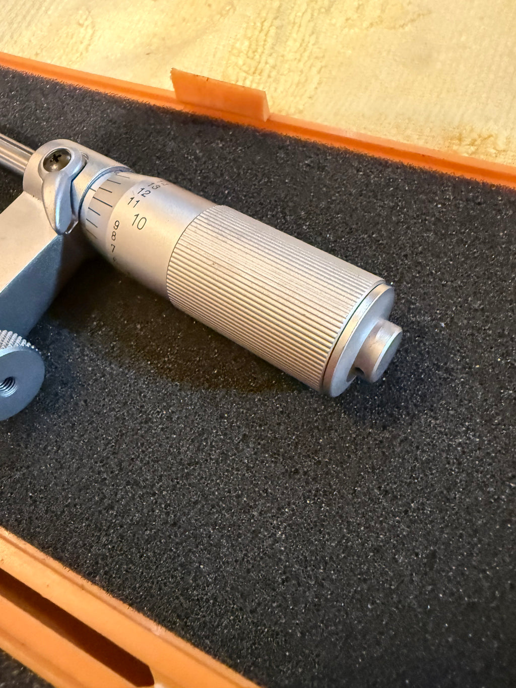 #01 Mitutoyo 117-107 Uni-Mike Micrometer 0-1” .0001” Interchangeable Anvil