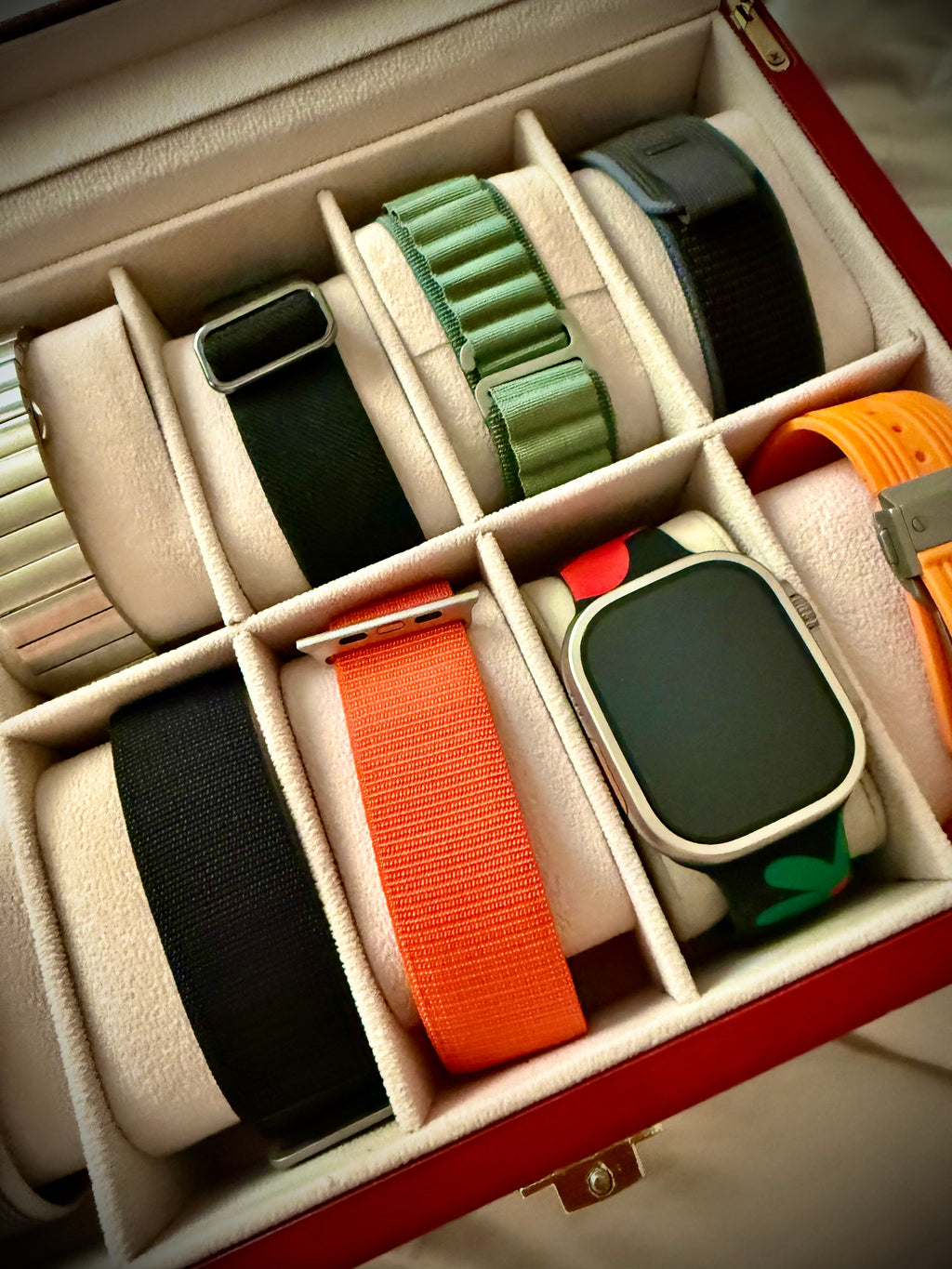 #001 Apple Watch Ultra [GPS + Cellular 49mm] Titanium Case with Midnight Ocean Band, One Size
1K+ bought in past month