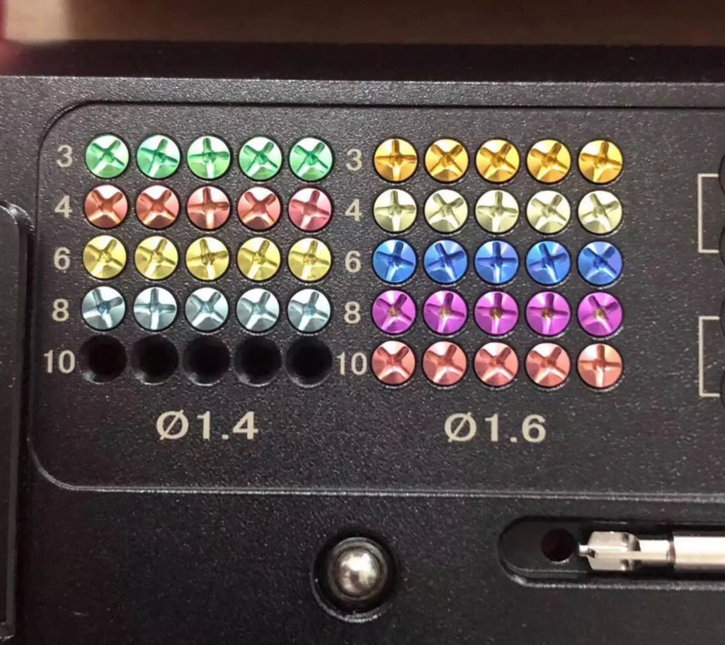 HM Dental implant bone titanium mesh mini solid screw set with driver