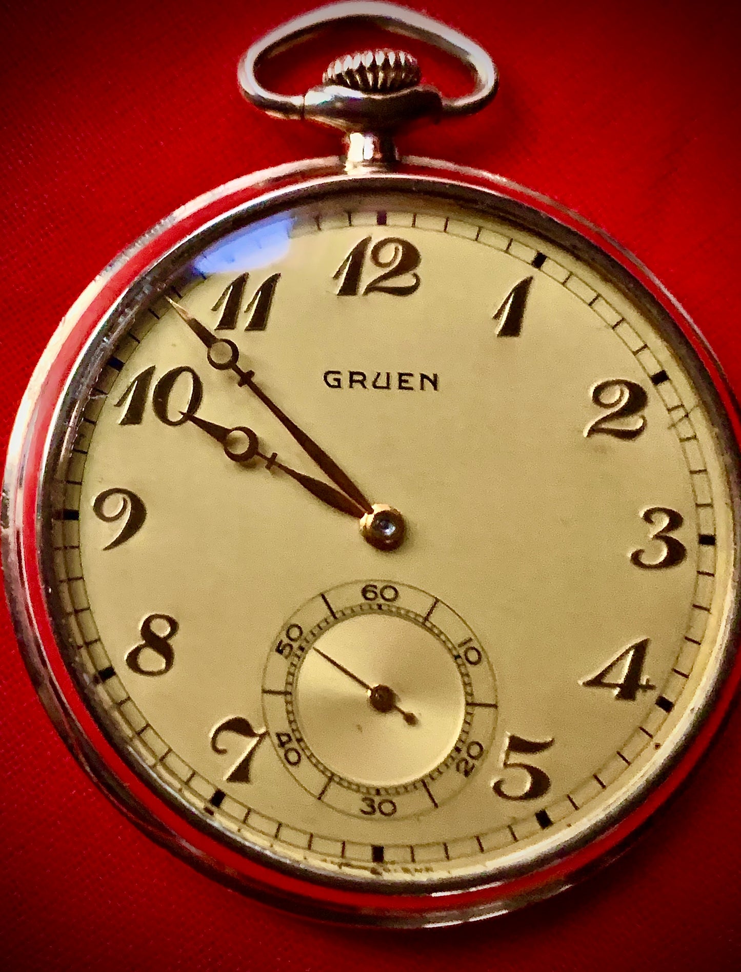 Watch 60 WBX-1-C60 Gruen pocket watch beautiful