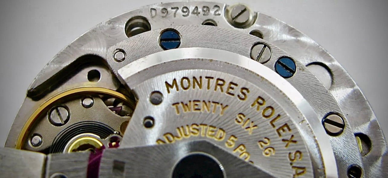 Rolex Watch Movement 1570 automatic date complete movement 26 jewels