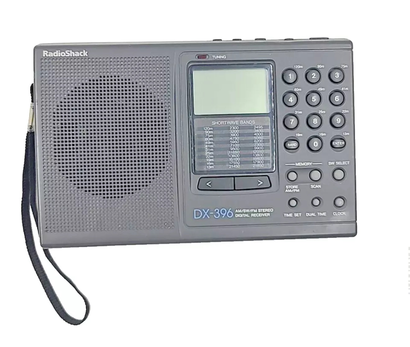 Radio Shack DX-396 AM SW FM Stereo Digital Receiver