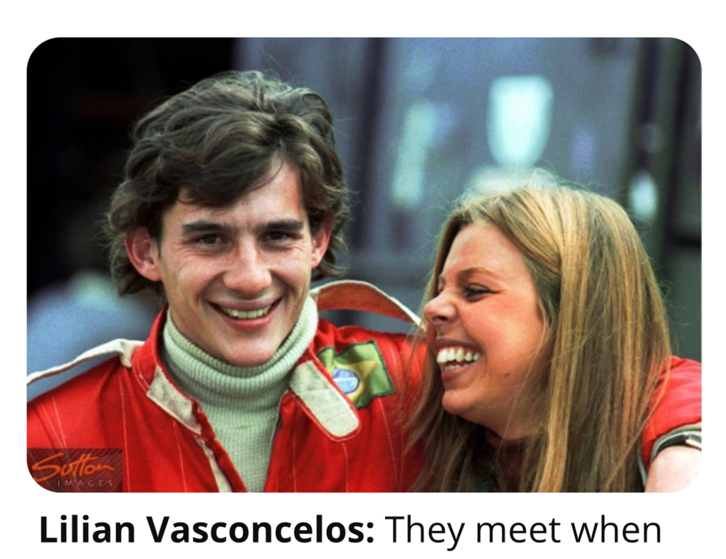 Ayrton Senna Brazilian race driver 3 times formula 1 world champion