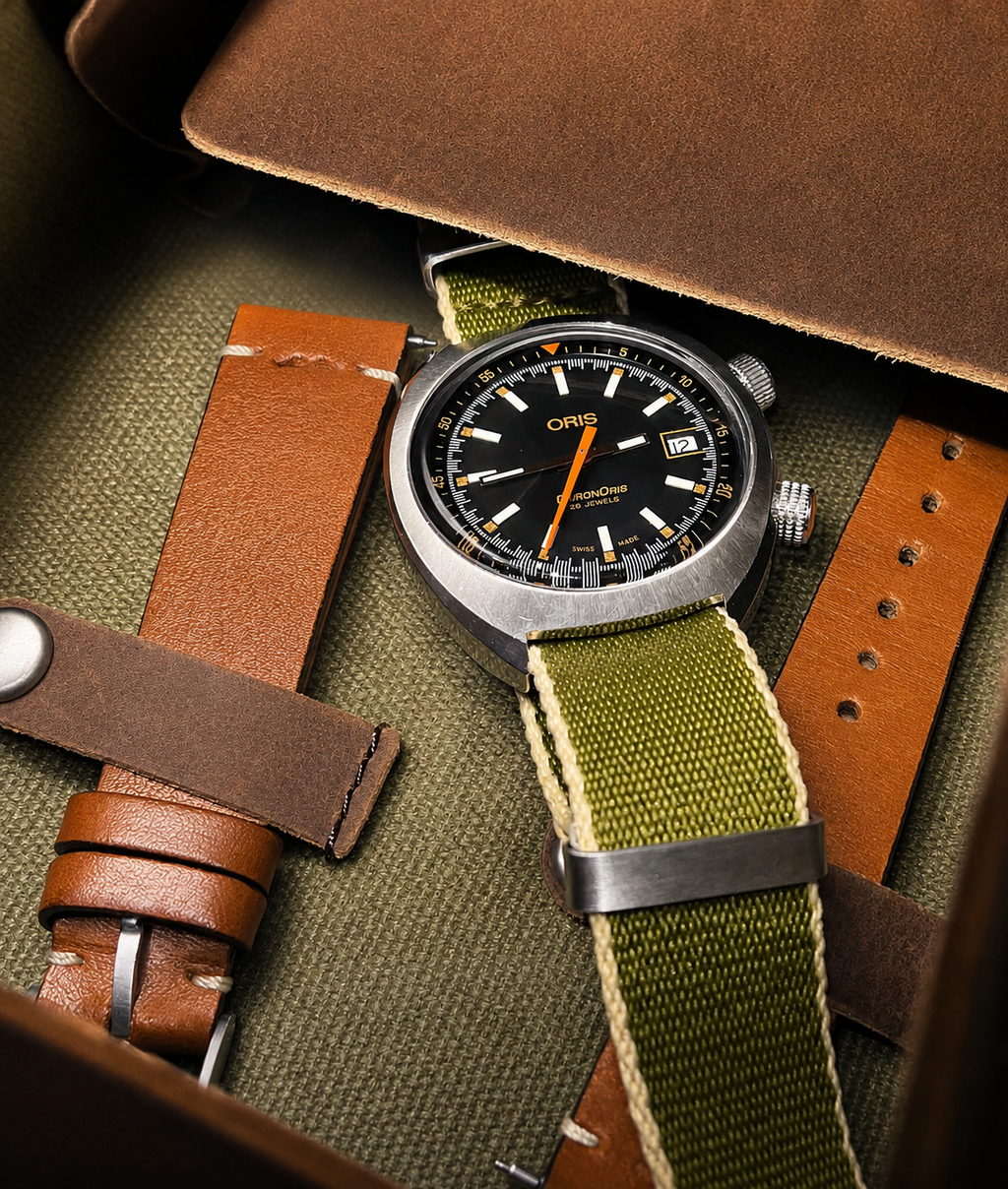 ORIS Chronoris Movember Edition 2019 – Calibre 733 – Full Set – Brand New – Ref. 01 733 7737 4034 inventory # 618