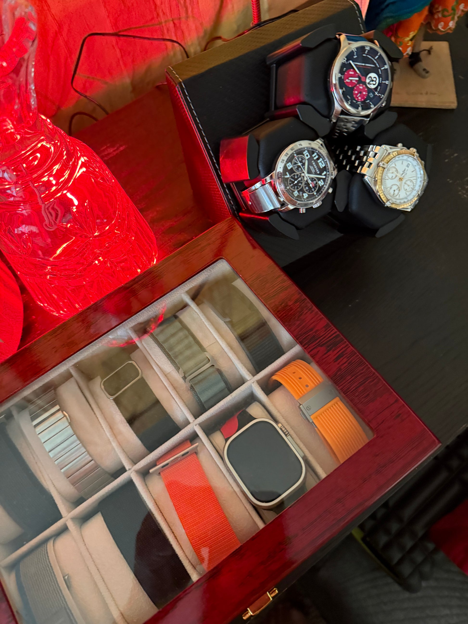 #001 Apple Watch Ultra [GPS + Cellular 49mm] Titanium Case with Midnight Ocean Band, One Size
1K+ bought in past month