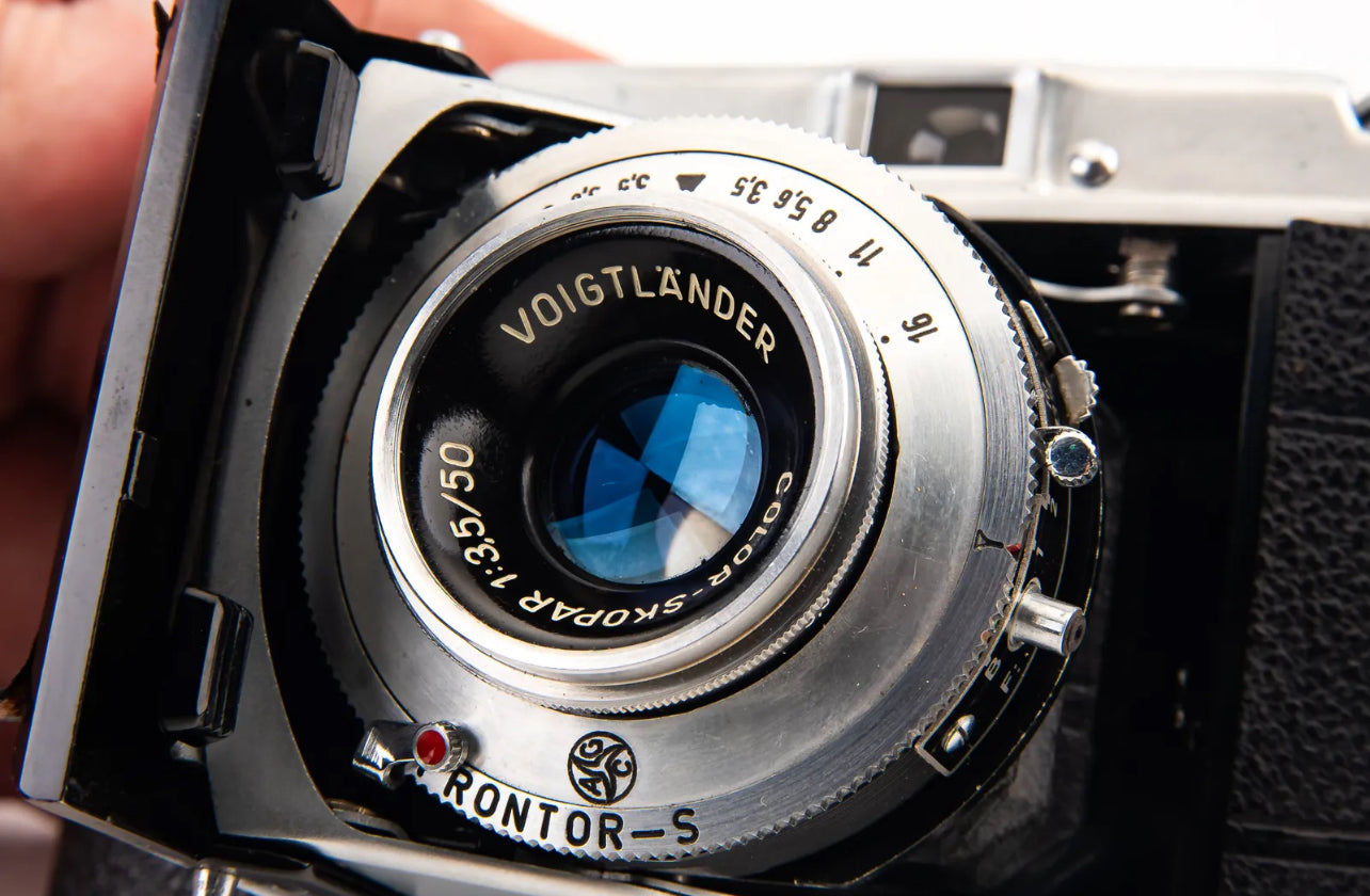 Voigtlander Vito II 35mm Film Camera with Color-Skopar 50mm f3.5 Lens V24