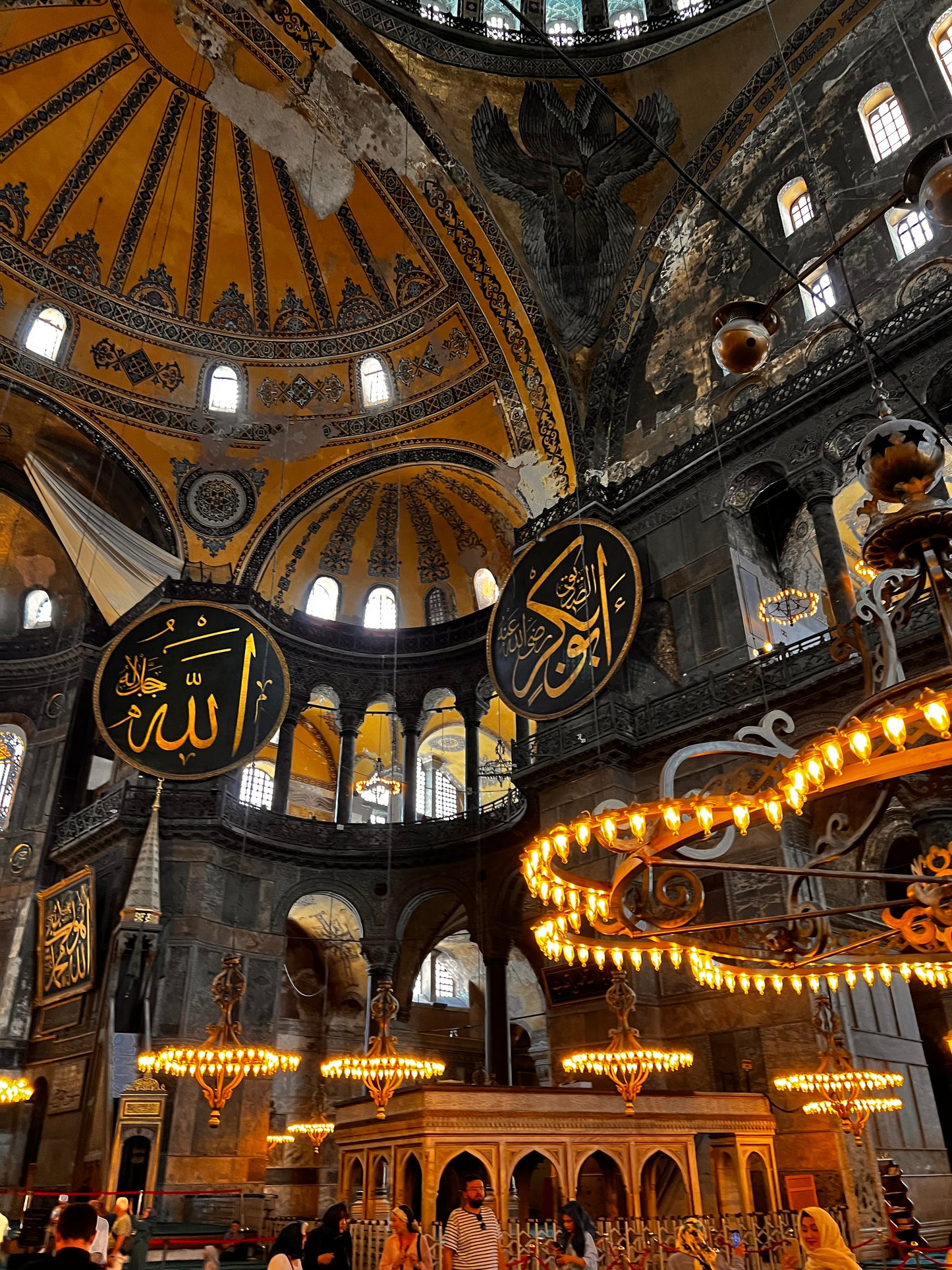 A Visit to HAGIA SOPHIA Mosque  HISTORY & SACRED ARTIFACTS Istanbul Turkey 06032024