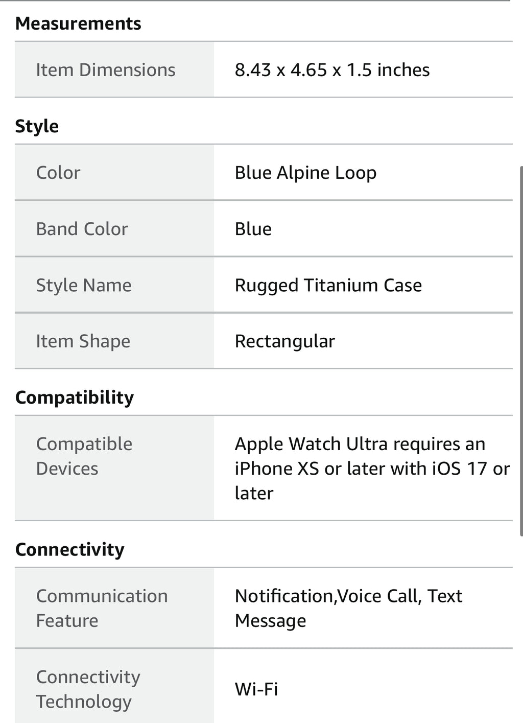 #1366 Apple Watch Ultra 2 [GPS + Cellular 49mm] Smartwatch with Rugged Titanium Case & Blue Alpine Loop Large. Fitness Tracker, Precision GPS, Action Button, Extra-Long Battery Life