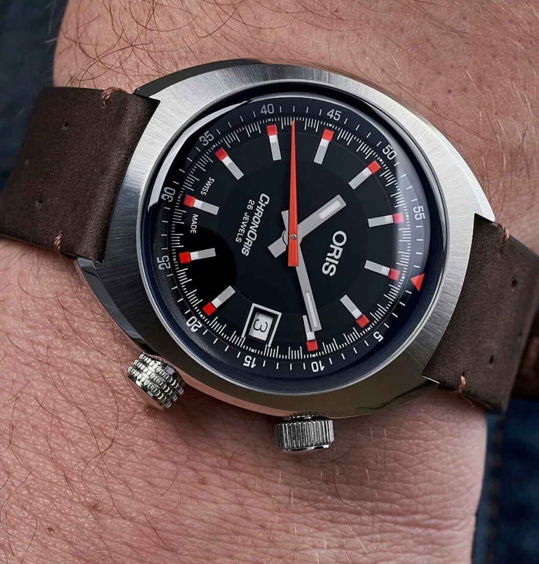 ORIS Chronoris Movember Edition 2019 – Calibre 733 – Full Set – Brand New – Ref. 01 733 7737 4034 inventory # 618