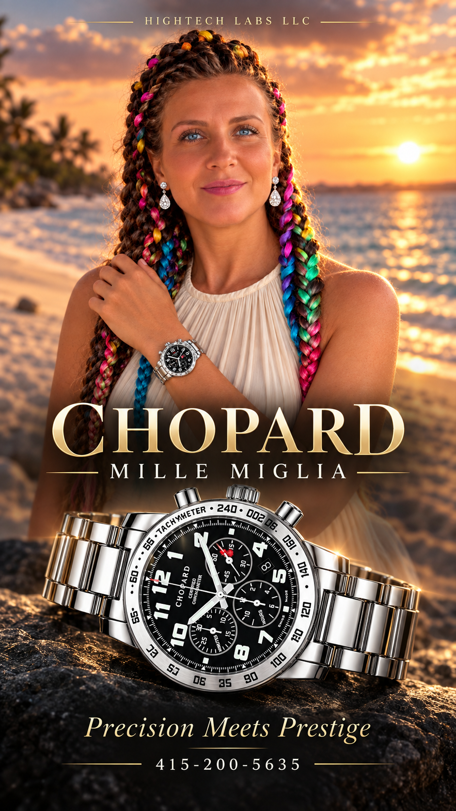 Chopard Mille Miglia Automatic Chronograph Chronometer Ref. 8920 Full Set Box Papers COSC Swiss Made Inv R#735