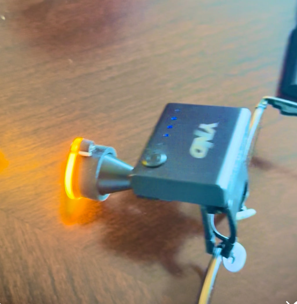 Reserved Loaner Wirless LED loupe light system dual Wireless batteries with intensity  control for Dr. James Murphy 44 E 67th St New York, NY 10065-6135 shipped