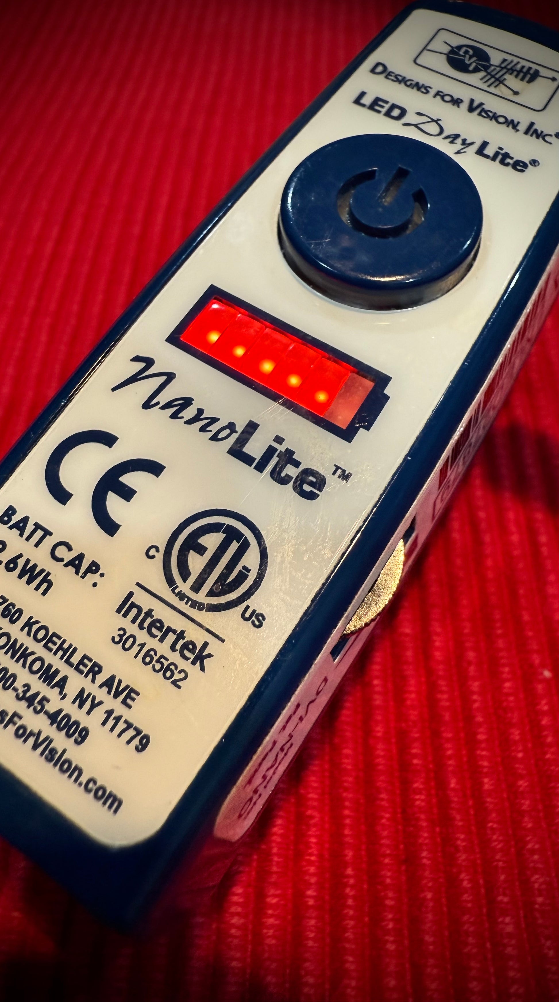 Battery Replacement Service For Designs For Vision Nano Lite DVI-NANO Battery