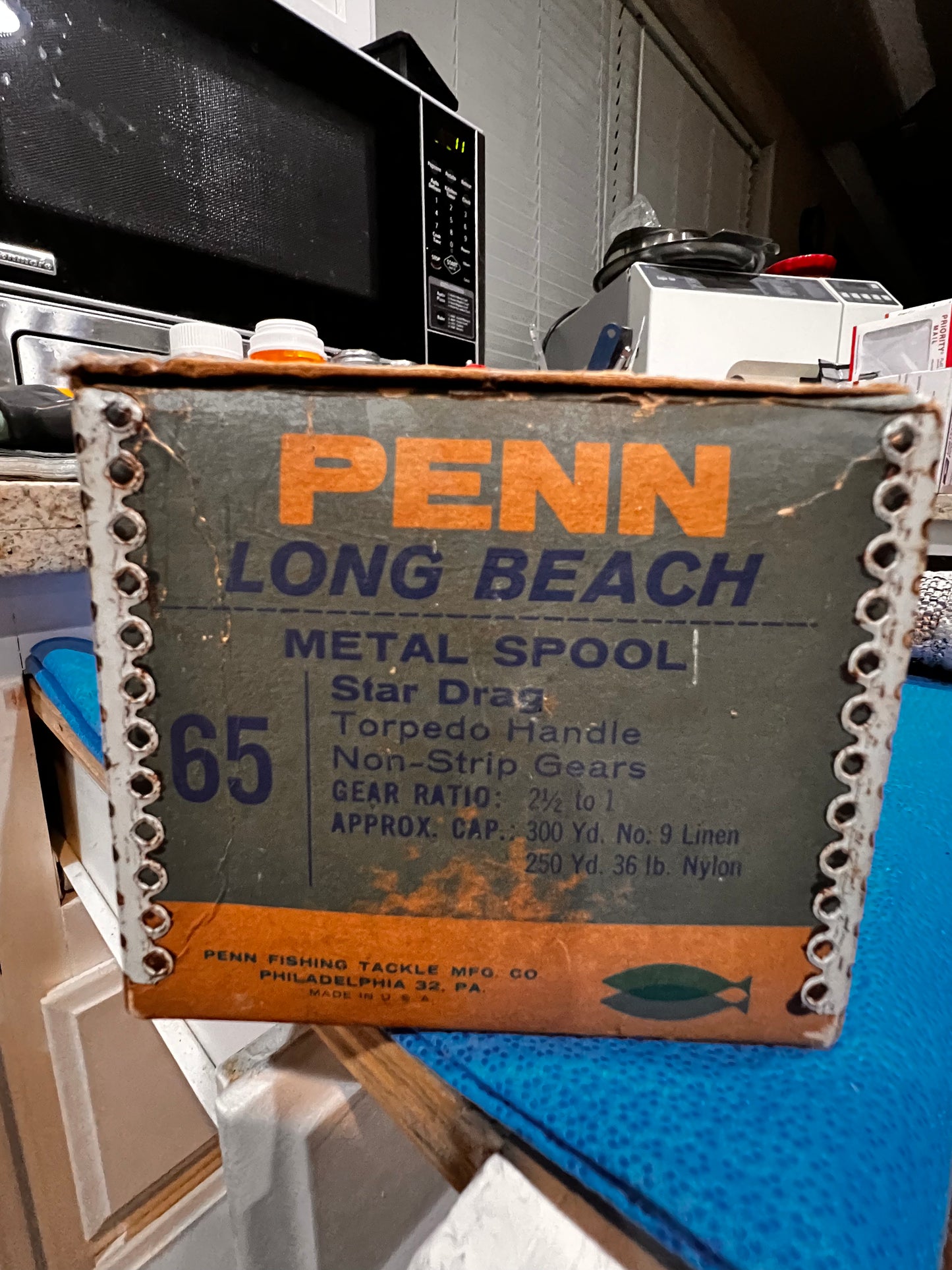 Penn 285 Fishing Reel, Deep Sea, Saltwater In Original Box