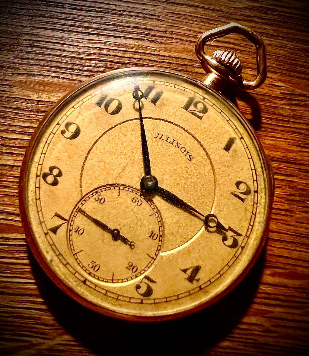 #1201 Illinois Aristocrat Watch Rose Gold Filled Wandsworth Case Excellent 17J Movement wedding gift watch