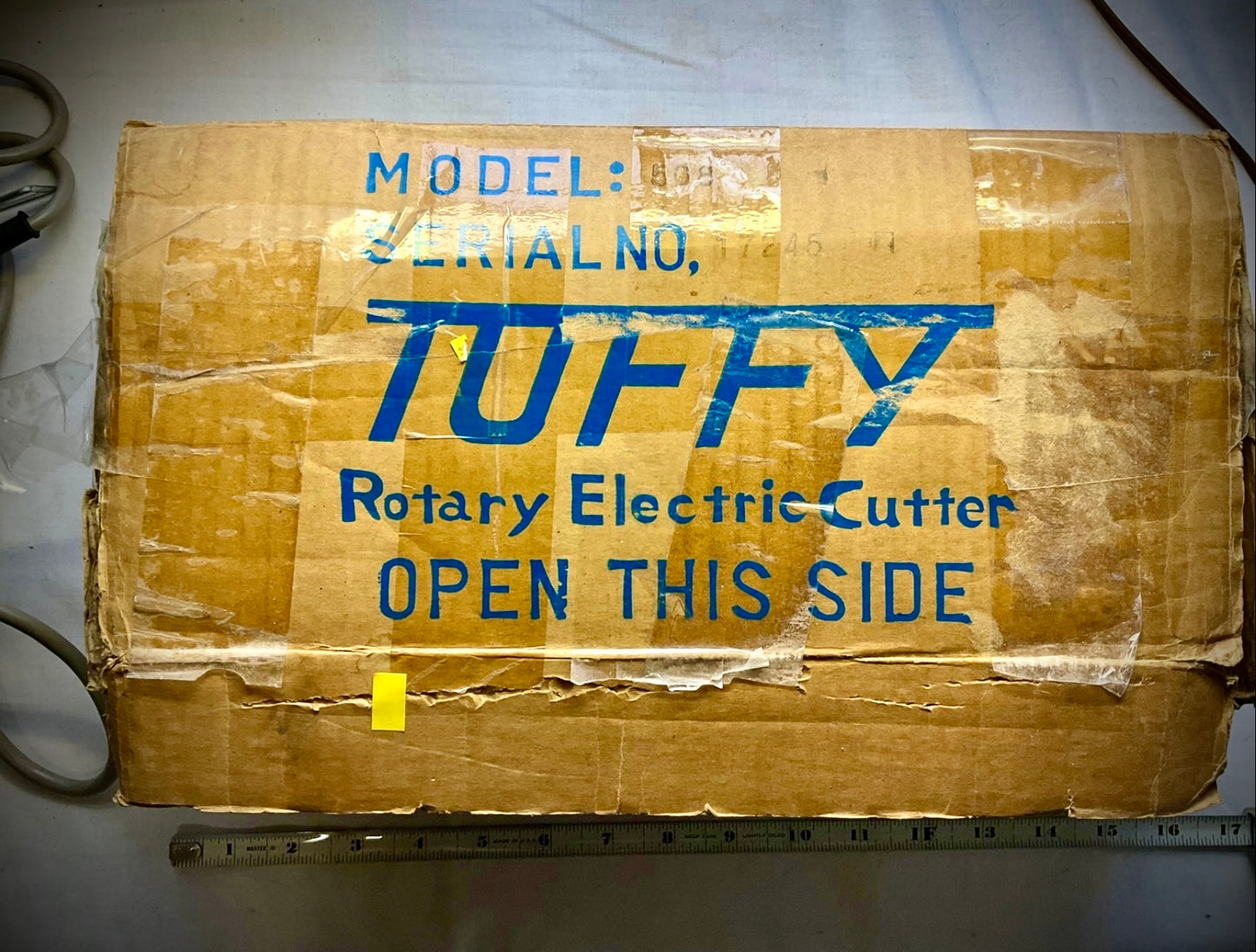 Consew 508 Tuffy Portable Electric Rotary Power Shear Fabric Cutter