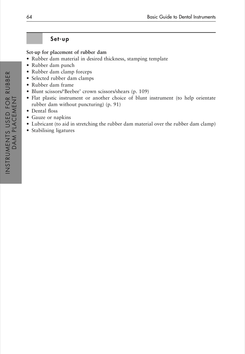KIMAW BASIC GUIDE TO DENTAL INSTRUMENTS 18 SECTIONS Program Series Section 1-15 LIMITED TIME OF 30 days acess for anyone please take advantage