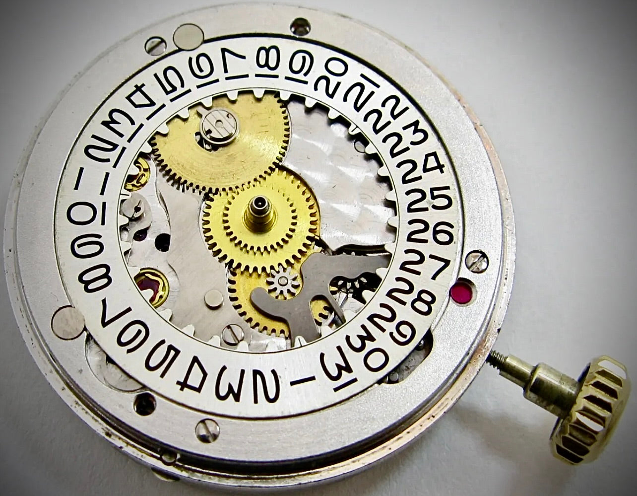 Rolex Watch Movement 1570 automatic date complete movement 26 jewels