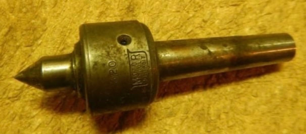 MOTOR TOOL DETROIT MI LIVE BEARING CENTER FOR METAL LATHE