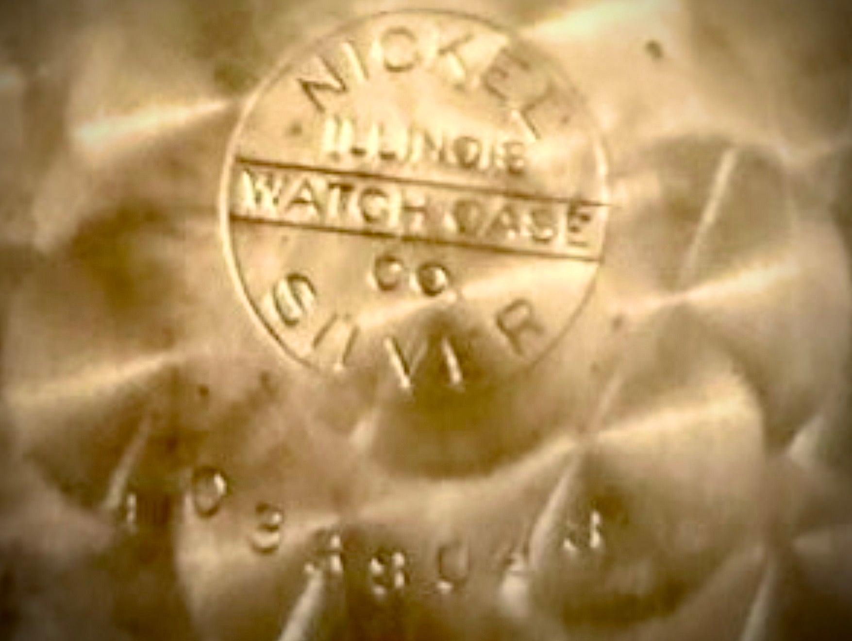 R#1417 Antique 1908 Hamilton pocket watch, adjusted movement rail road accuracy grade 974 serial number 660062 Nickel Silver Lancaster Pensilvania case no 0338048