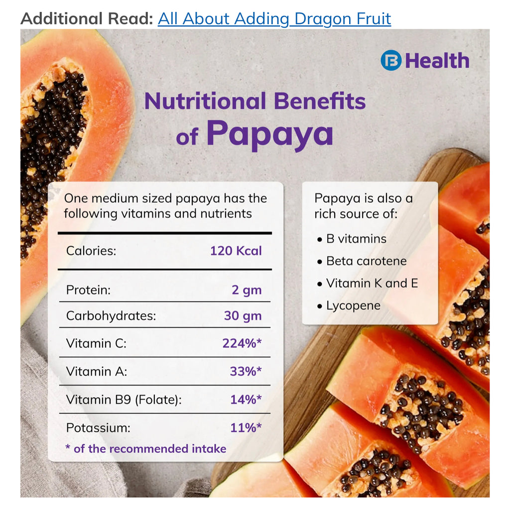 Papaya seeds qty 5
