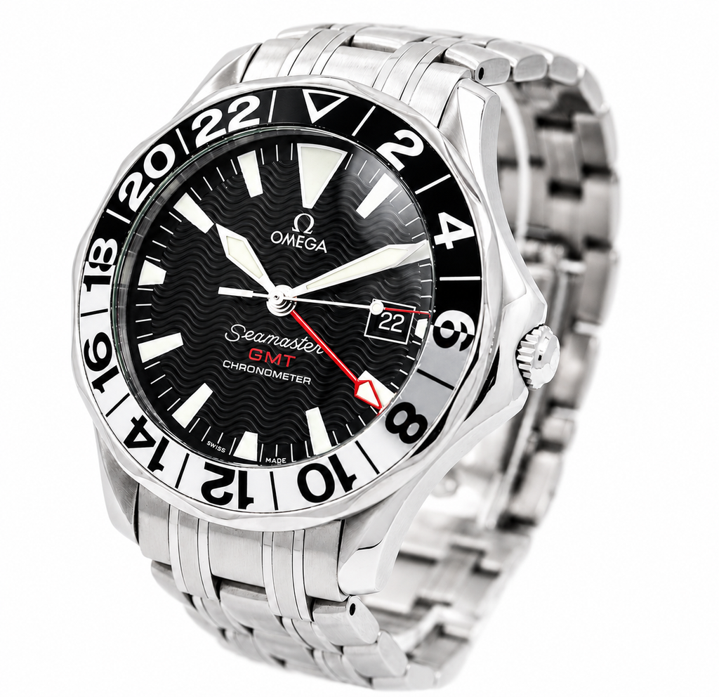 #623 Omega Seamaster Professional 300M GMT 50th Anniversary 41mm Automatic Chronometer Ref. 2534.50.00