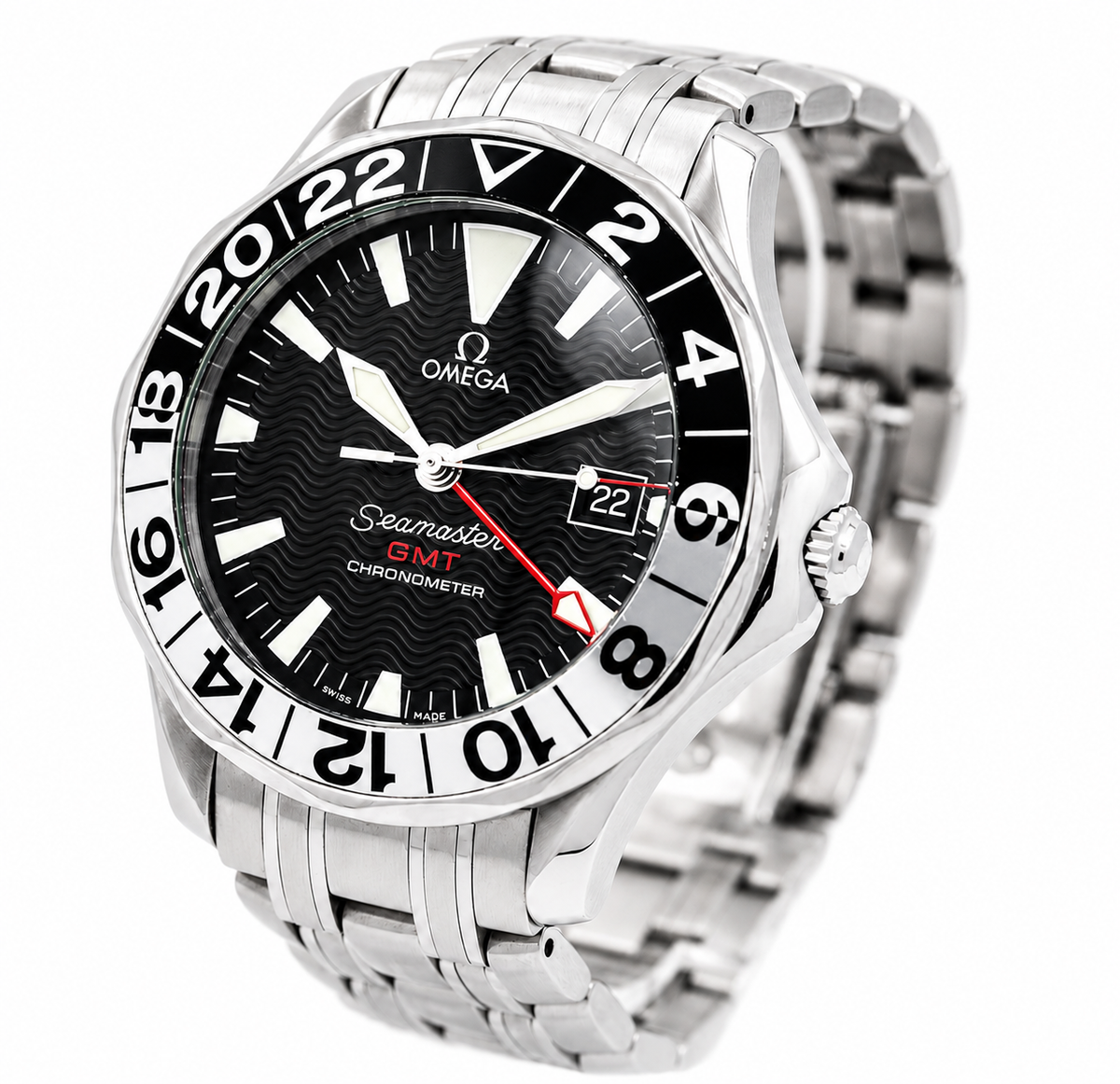 #623 Omega Seamaster Professional 300M GMT 50th Anniversary 41mm Automatic Chronometer Ref. 2534.50.00