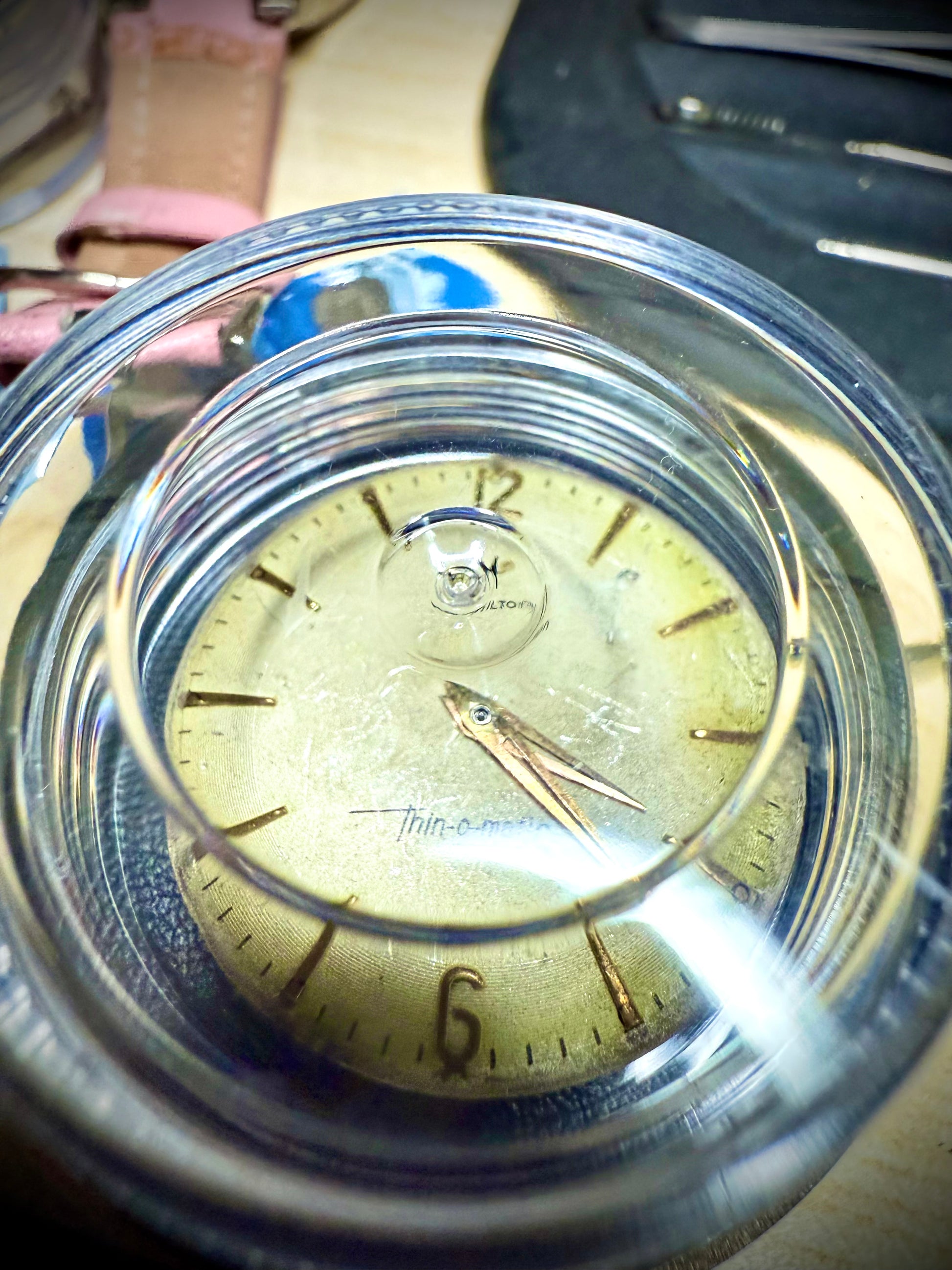 M#471 Hamilton Thin O Matic 620 Buren 1005 Microrotor Movement