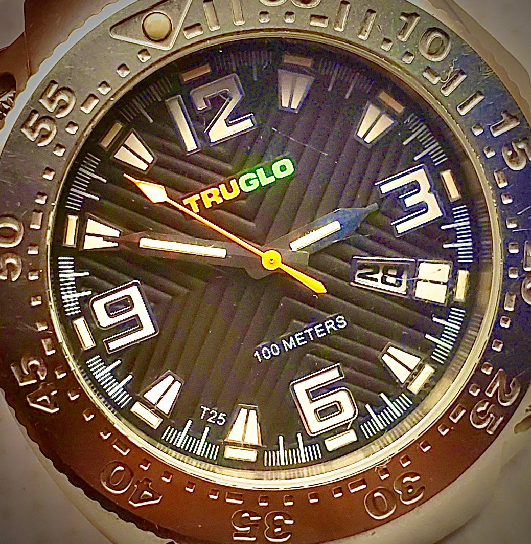 R#1231 TRUGLO TG-H3 (T25)
TRITIUM LIGHTS JAPAN MOV'T MEN'S WATCH